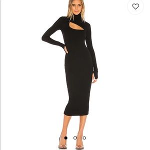 New Alix NYC Clarkson cutout midi dress